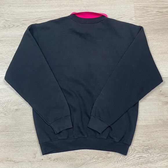 Vintage 80s Eagle Sportswear Jackson Hole Ski Collared Sweater Men's L - Picture 3 of 8